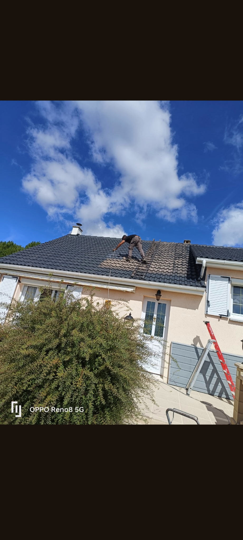 Nettoyage de toiture
