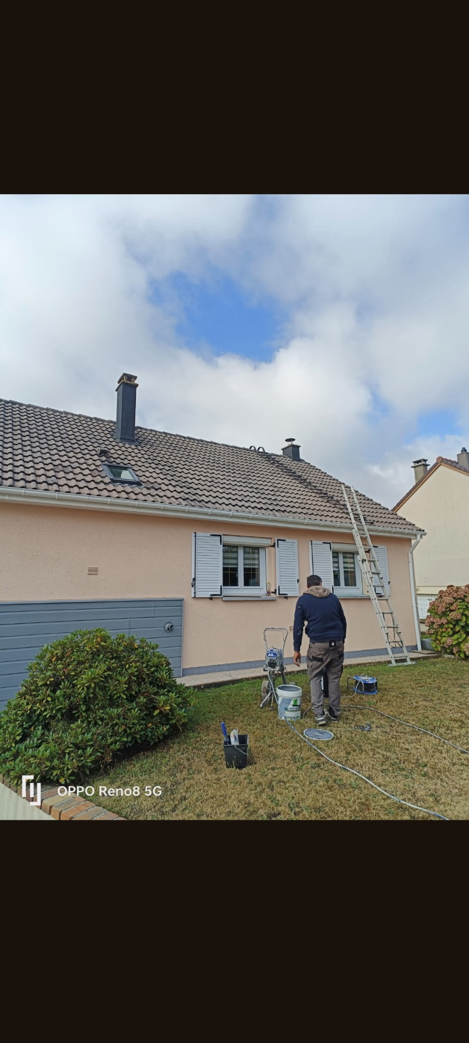 Préparation de chantier façade
